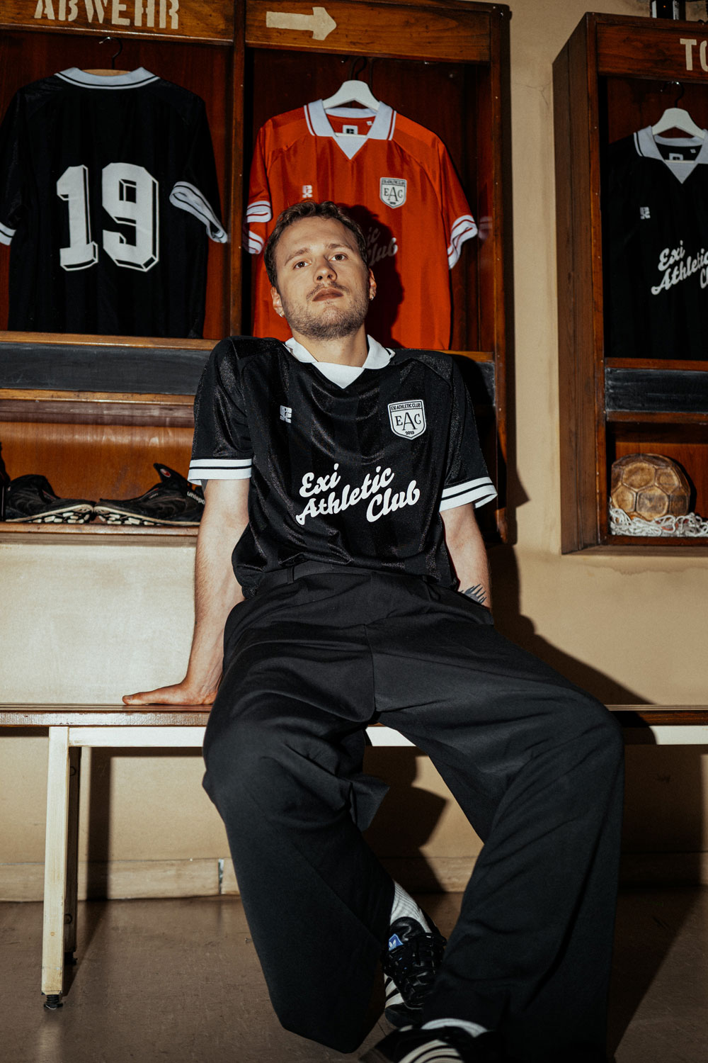 Exi Athletic Club - Trikot schwarz